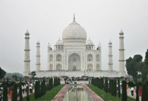 The Taj Mahal from Delhi